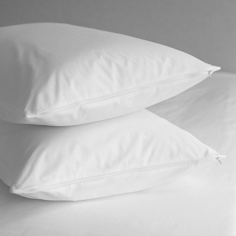 Mite Barrier And Water Resistant Pillow Protector Pair 